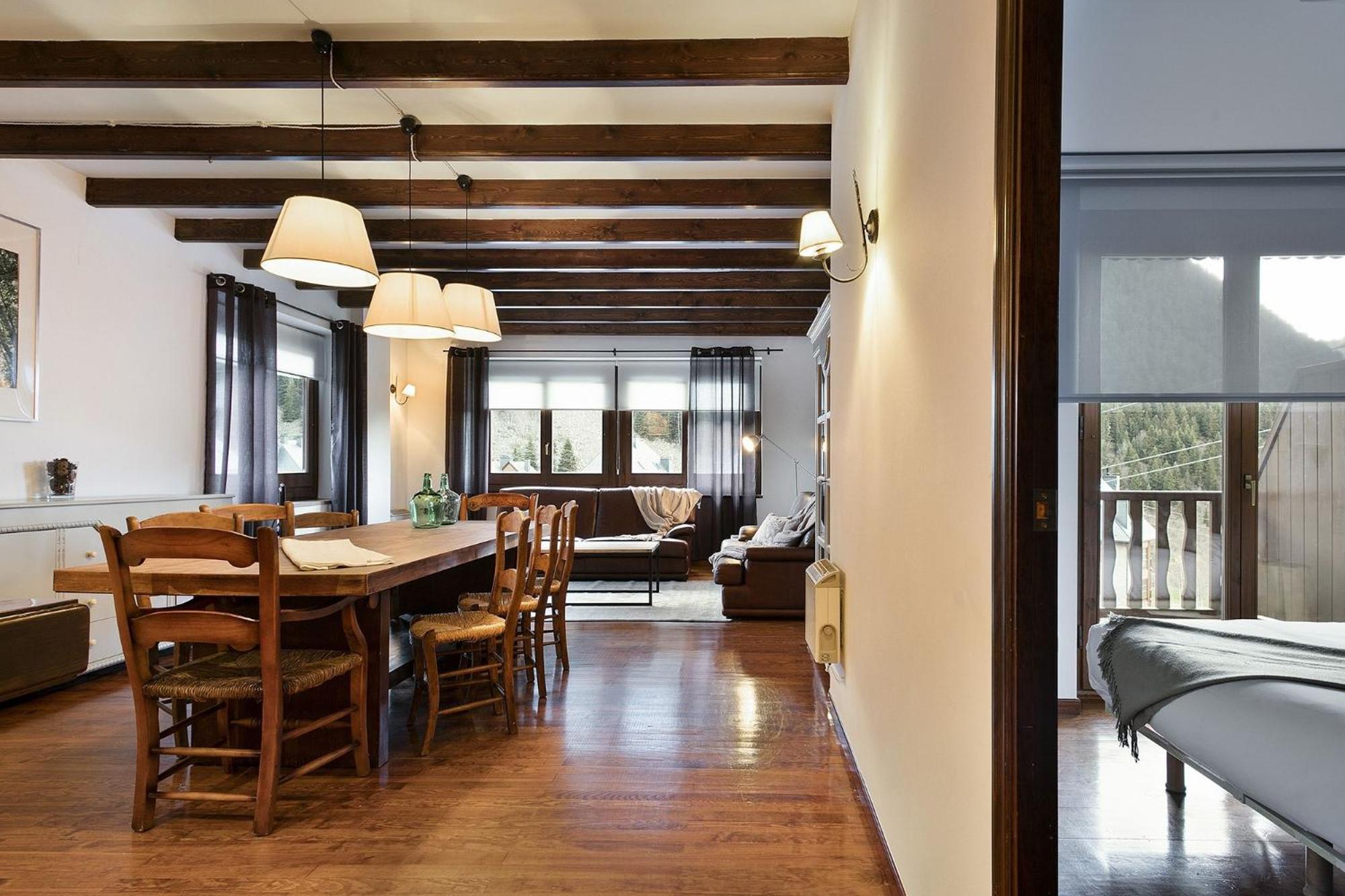 Luderna - Apartamento con terraza Bonaigua B2 Salient Baqueira Beret Esterno foto