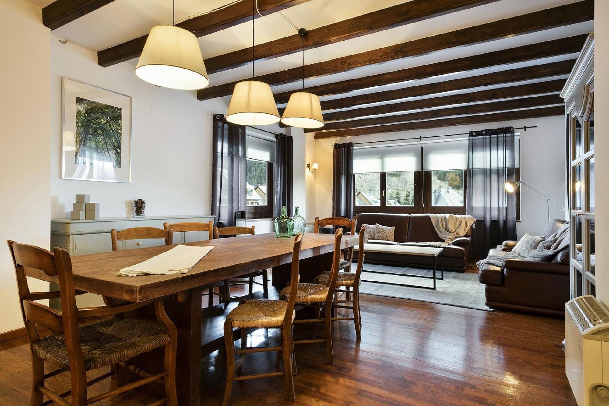 Luderna - Apartamento con terraza Bonaigua B2 Salient Baqueira Beret Esterno foto